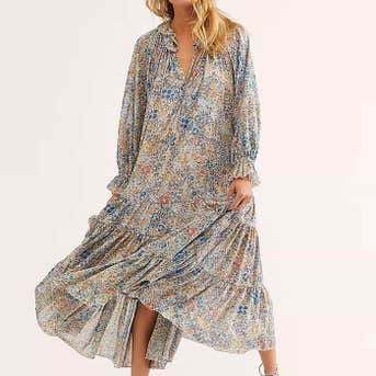 Free People Feeling Groovy Maxi Dress