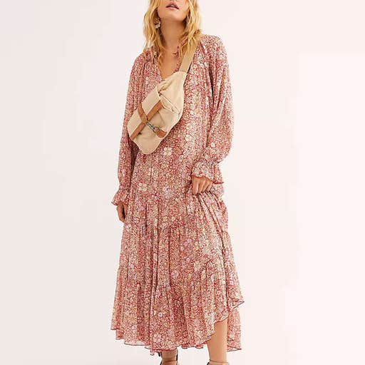 freepeople.com, Free People Feeling Groovy Maxi Dress