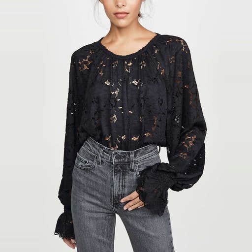 shopbop.com, Free People Olivia Lace Top