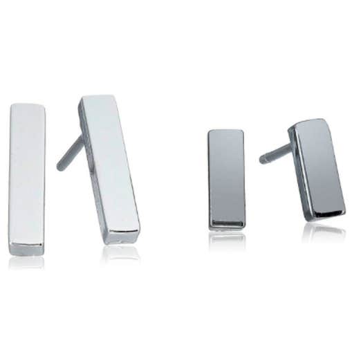 amazon.com, French Connection Mini and Small Rectangle Bar Stud Earrings Jewelry Set