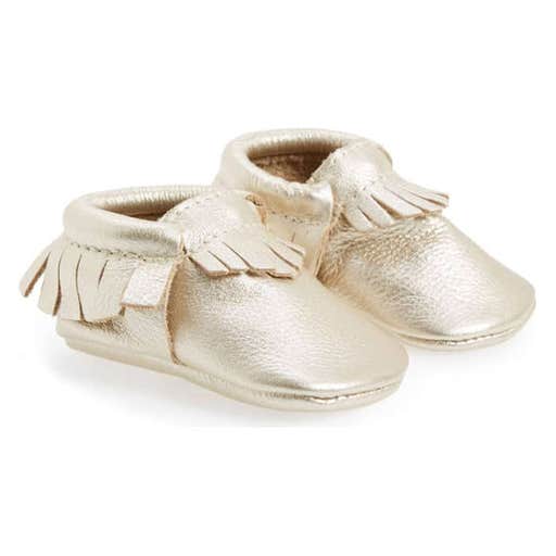 nordstrom.com, Freshly Picked Metallic Leather Moccasin