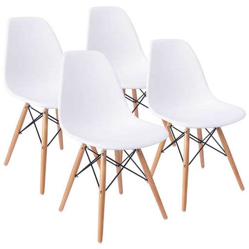 amazon.com, Furmax Eames Pre Assembled Mid Century Modern Dining Chair