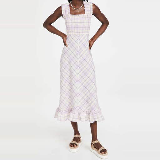 shopbop.com, Ganni Seersucker Check Dress