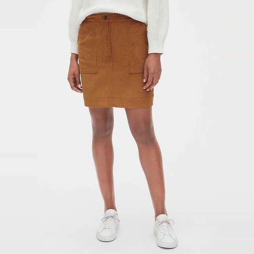 gap.com, Gap Corduroy Mini Skirt