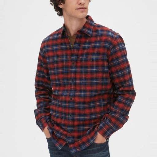 gap.com, Gap Flannel Work Shirt