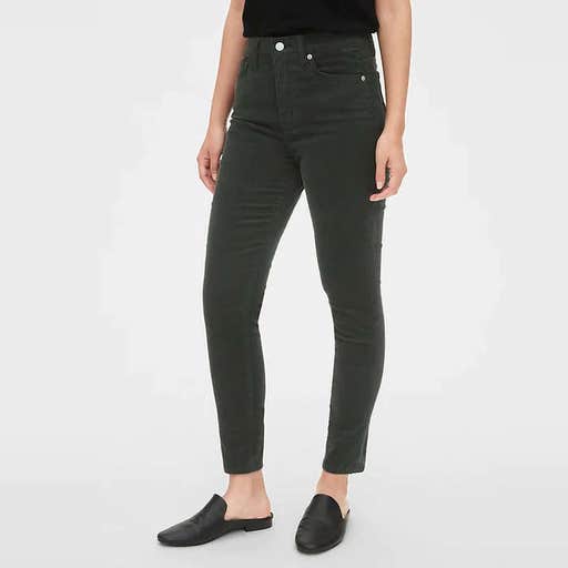 gap.com, Gap High Rise True Skinny Cords