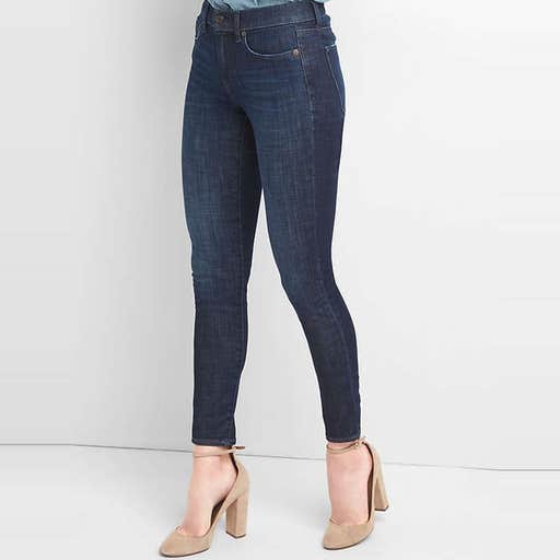 gap.com, Gap Mid Rise True Skinny Jeans in 360 Stretch
