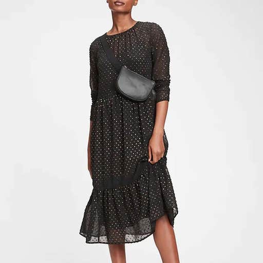 gap.com, Gap Shirred Midi Dress