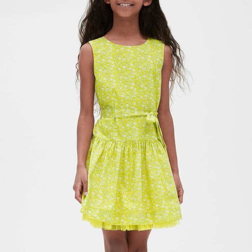 gap.com, Gap Tie-Belt Drop-Waist Dress