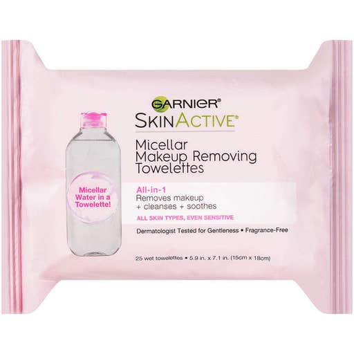 amazon.com, Garnier SkinActive Micellar Makeup Remover Wipes