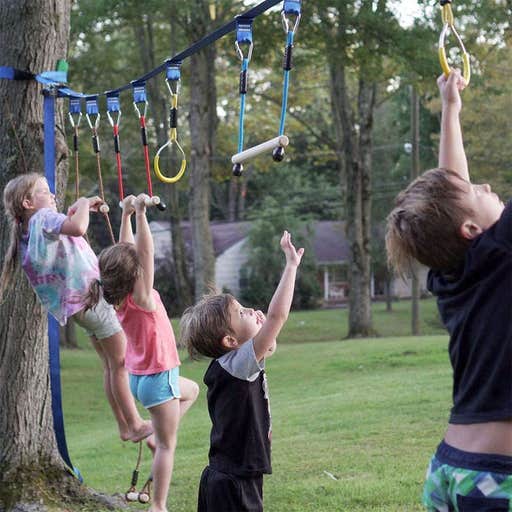 amazon.com, Gentle Booms Sports Ninja Warrior Line Obstacle Course Kit
