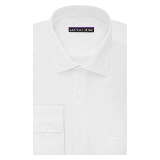 amazon.com, Geoffrey Beene Classic-Fit Wrinkle-Free Sateen Dress Shirt