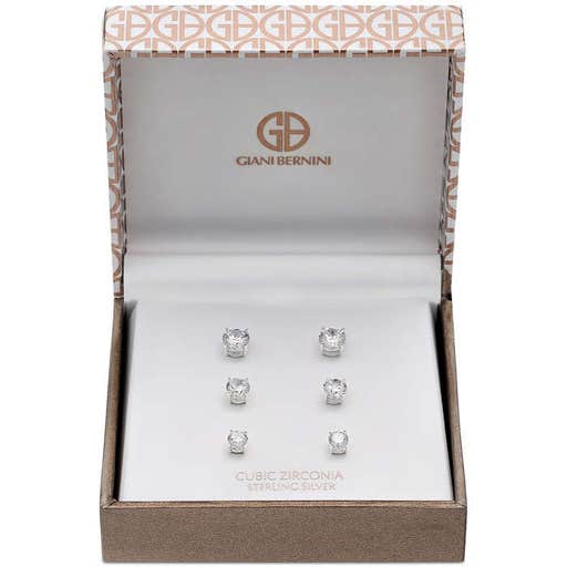 macys.com, Giani Bernini Cubic Zirconia Stud Earring Set