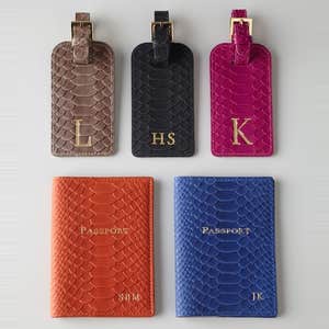 Gigi New York Graphic Image "Python" Travel Accessories