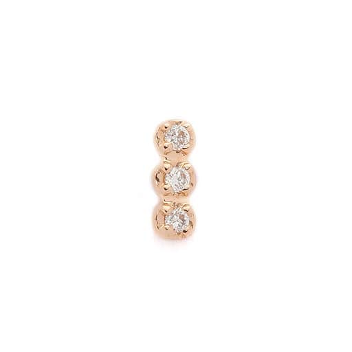 shopbop.com, ginette_ny Solo Diamond Strip Stud Earring
