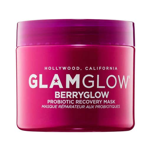 sephora.com, GlamGlow Berryglow Probiotic Recovery Face Mask