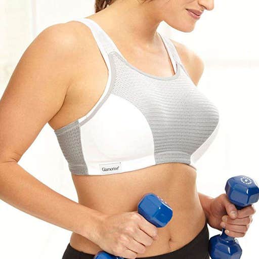 amazon.com, Glamorise Double-Layer Custom-Control Sport Bra