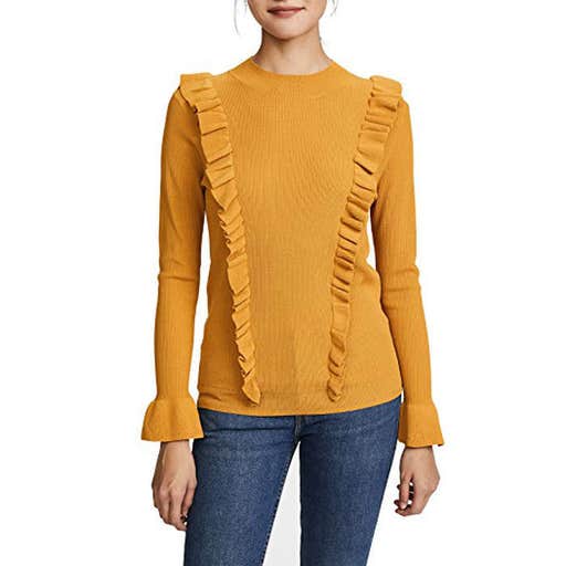 shopbop.com, Glamorous Ruffle Front Sweater