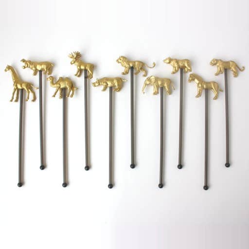 etsy.com, Gnome Sweet Gnome Drink Stirrers