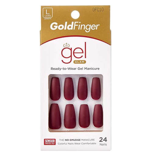 amazon.com, Gold Finger Gel Glam Ready-To-Wear Gel Manicure