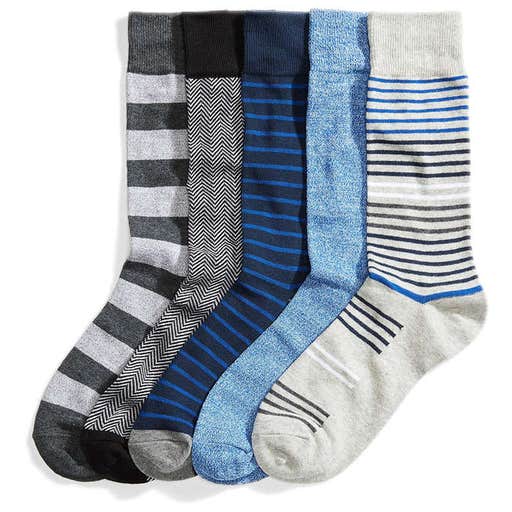 amazon.com, Goodthreads 5-Pack Patterned Socks