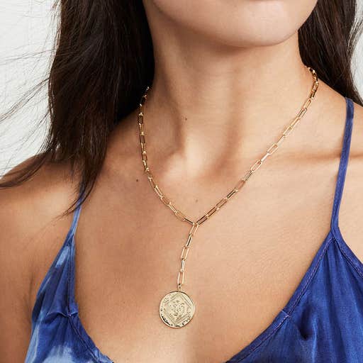 shopbop.com, Gorjana Ana Coin Lariat Necklace