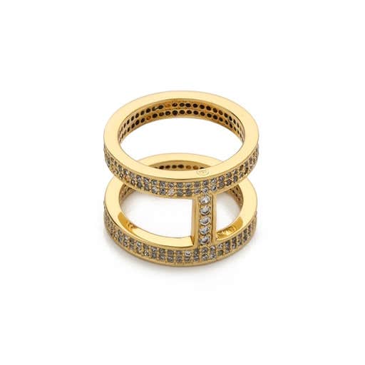shopbop.com, Gorjana Lena Shimmer Double Bar Ring
