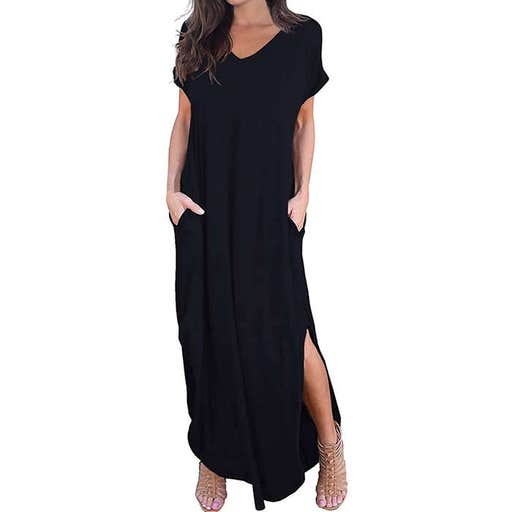 amazon.com, Grecerelle Casual Split Maxi Dress