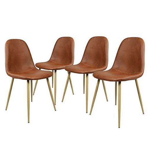 amazon.com, GreenForest Washable Pu Cushion Seat Dining Side Chairs