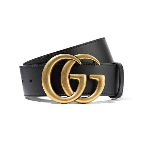 net-a-porter.com, Gucci Marmont Logo Leather Belt