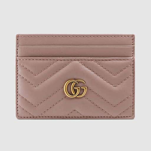 gucci.com, Gucci Matelassé Leather Card Case