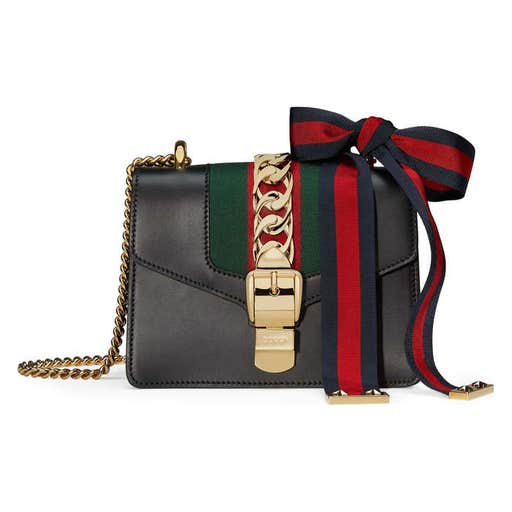 nordstrom.com, Gucci Mini Sylvie Leather Shoulder Bag