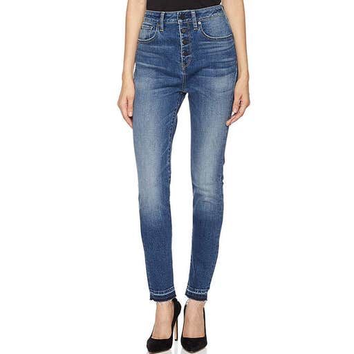 amazon.com, HALE Sunny Sculpted High Rise Skinny Jean with Button Fly