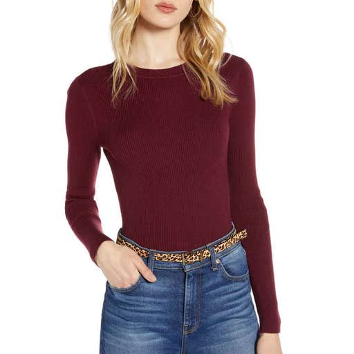 nordstrom.com, Halogen Ribbed Sweater