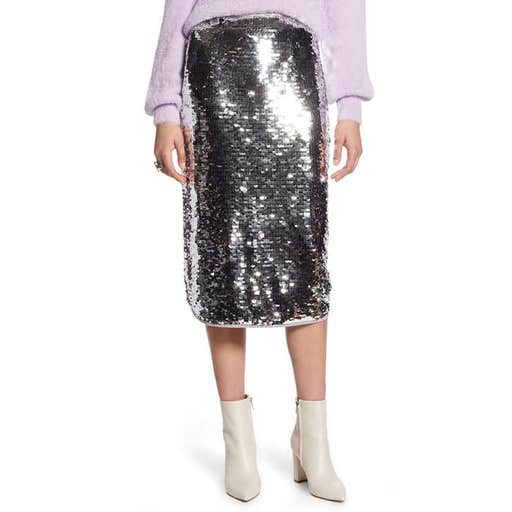 nordstrom.com, Halogen Sequin Skirt
