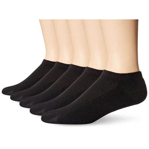 amazon.com, Hanes Men's 5-Pack Ultimate FreshIQ X-Temp No Show Socks