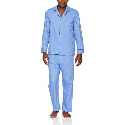 amazon.com, Hanes Woven Plain-Weave Pajama Set