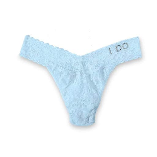 nordstrom.com, Hanky Panky "I Do" Swarovski Crystal Original Rise Thong