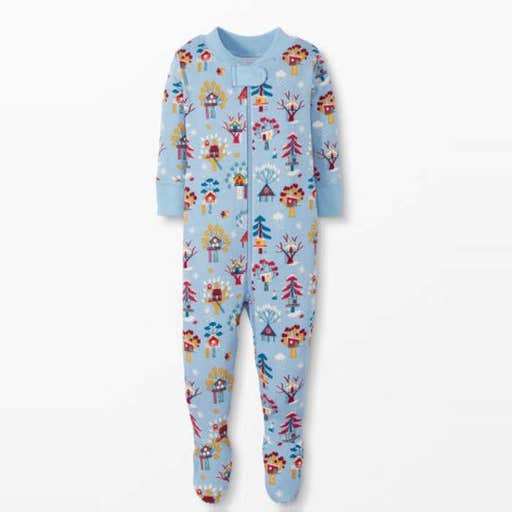 hannaandersson.com, Hanna Andersson Baby Zip Footed Sleeper In Organic Cotton