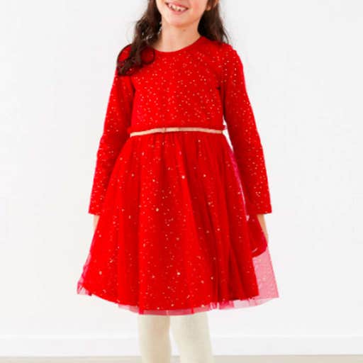 hannaandersson.com, Hanna Andersson Shimmer Star Dress In Soft Tulle