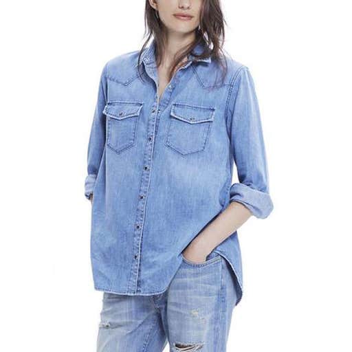 hatchcollection.com, HATCH The Mama Denim Shirt