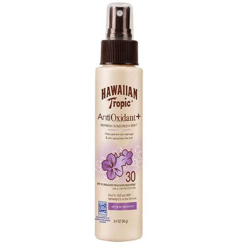 walgreens.com, Hawaiian Tropic Antioxidant + Refresh Sunscreen Mist