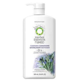 Herbal Essences Naked Moisturizing Cleansing Conditioner with Pump, Mint Fusion
