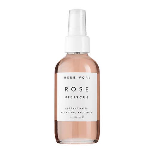 sephora.com, Herbivore Rose Hibiscus Coconut Water Hydrating Face Mist