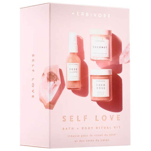 sephora.com, Herbivore Self Love Bath + Body Ritual Kit