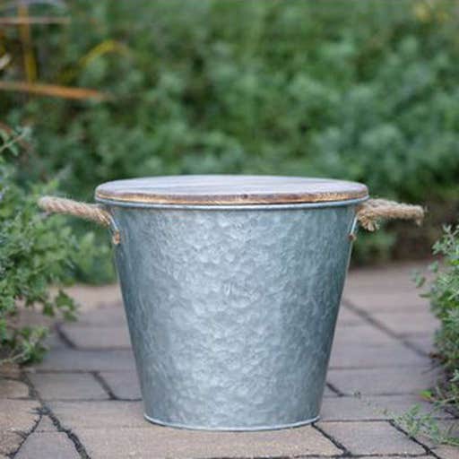 wayfair.com, Highland Dunes Giant Citronella Bucket Unscented Jar Candle