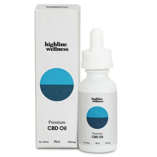 highlinewellness.com, Highline Wellness Mint CBD Oil