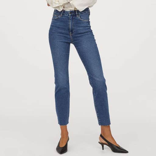hm.com, H&M Embrace Slim High Ankle Jeans