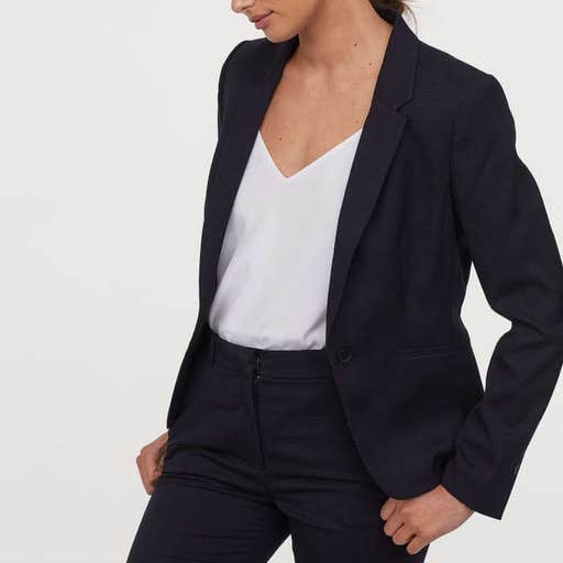 hm.com, H&M Fitted Blazer