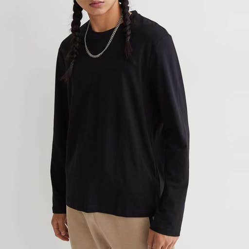 hm.com, H&M Long-Sleeved Regular Fit Shirt
